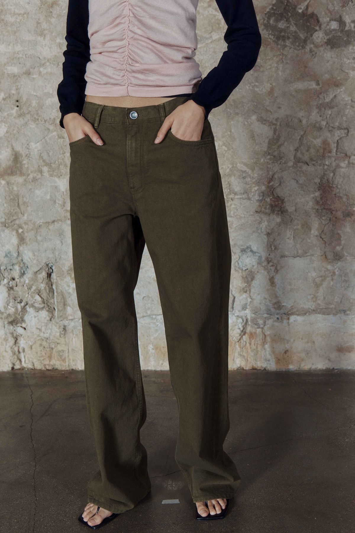 세븐틴엔드(17END) 17 SIMPLE COTTON PANTS KH