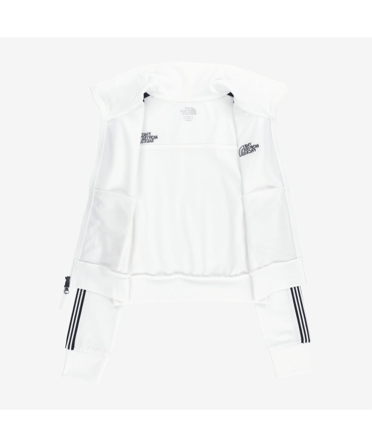 노스페이스(THE NORTH FACE) NJ5JR81K 화이트라벨 여성 TNF 트랙 자켓 OFF WHITE