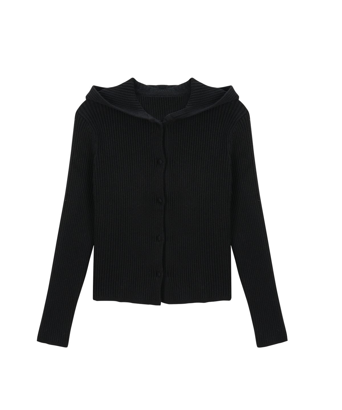 웡커(WANKER) LOVE LETTERS CARDIGAN BLACK