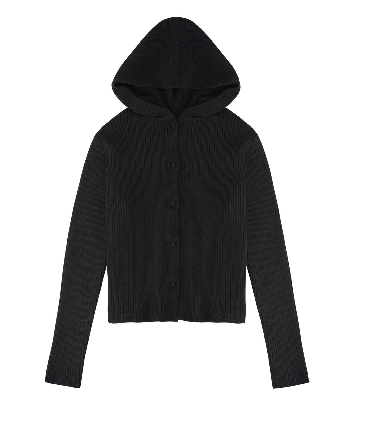 웡커(WANKER) LOVE LETTERS CARDIGAN BLACK