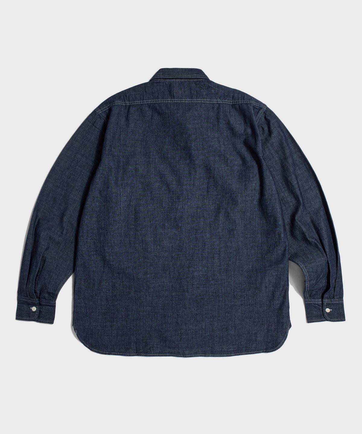 브론슨(BRONSON) Blue Chambray Work Shirt KR Ver. Dark Indigo