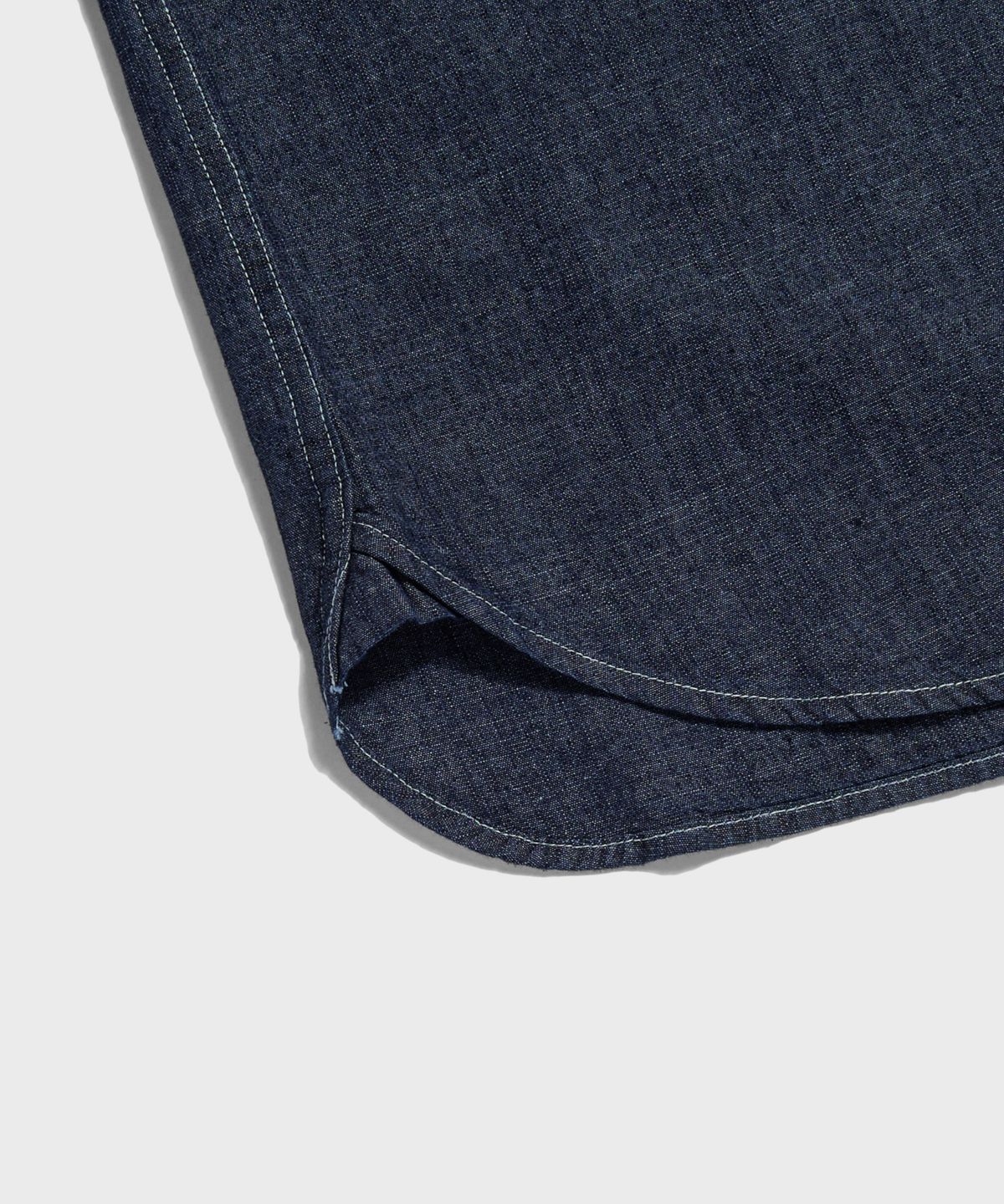 브론슨(BRONSON) Blue Chambray Work Shirt KR Ver. Dark Indigo