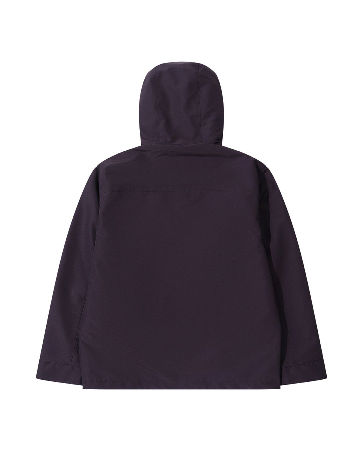 더뮤지엄비지터(THEMUSEUMVISITOR) KNIT POINT WIND BREAKER JACKET (PURPLE)