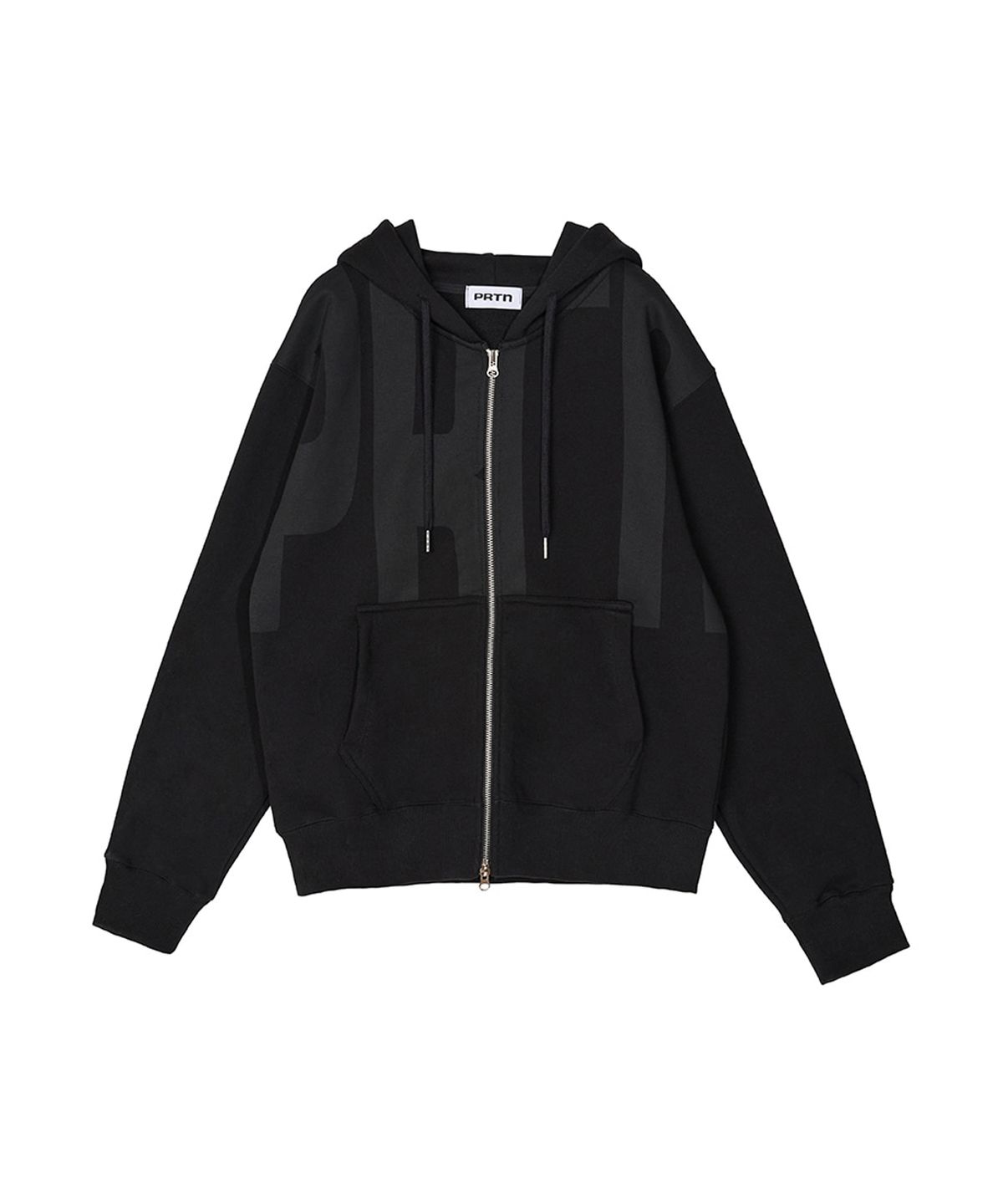 포르테나(PORTERNA) LOGO GRAPHIC OVER HOODIE ZIP-UP-2COLOR
