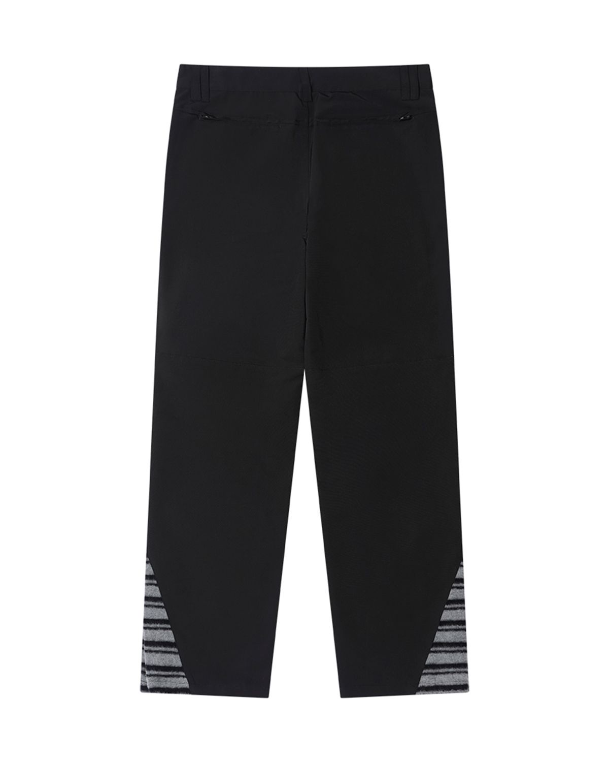 더뮤지엄비지터(THEMUSEUMVISITOR) KNIT POINT PANTS (BLACK)
