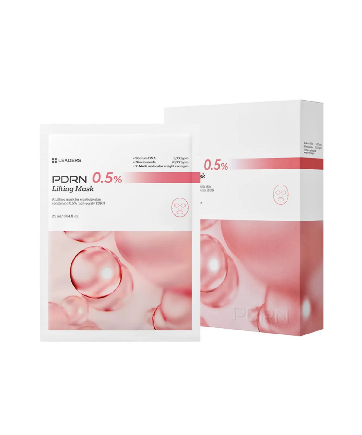리더스코스메틱(LEADERS COSMETICS) 리더스 PDRN 0.5% 리프팅 마스크 10매