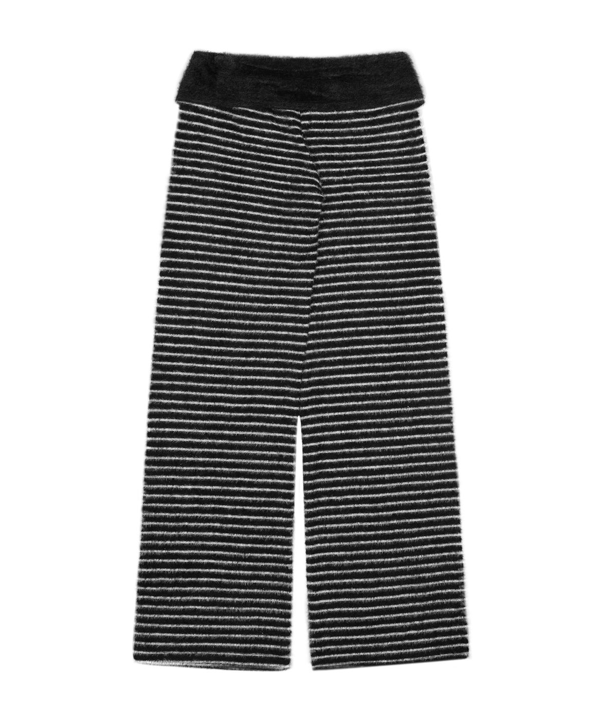 라티젠(LARTIGENT) L21 COZY PLUFFY KNIT PANTS(OREO)