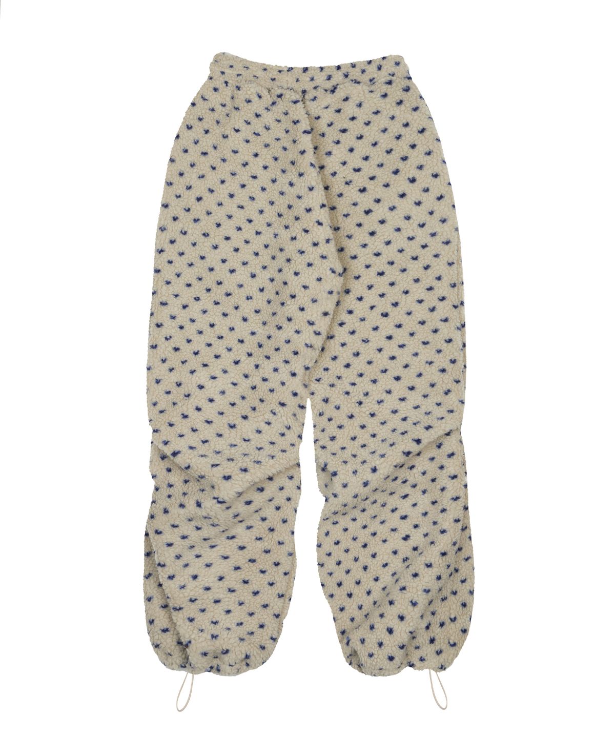 라티젠(LARTIGENT) L21 DOT FLEECE PANTS(CREAM)