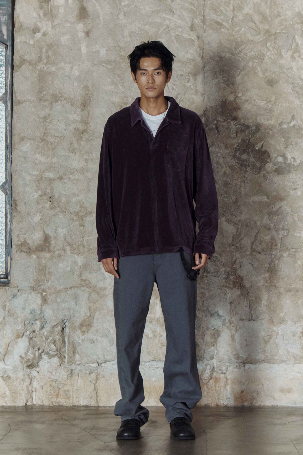 세븐틴엔드(17END) 17 SIMPLE COTTON PANTS GY