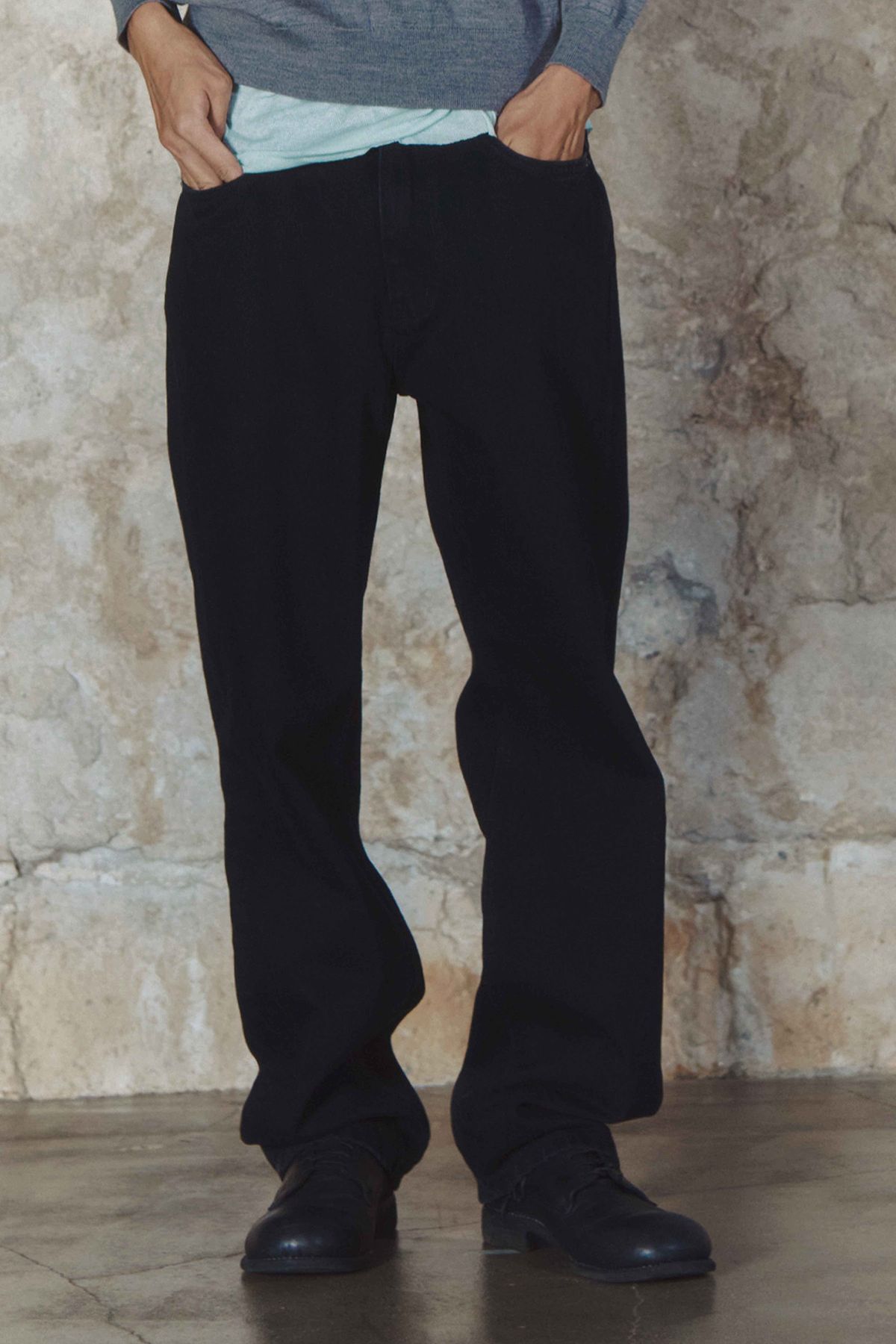 세븐틴엔드(17END) 17 SIMPLE DENIM JEANS BK