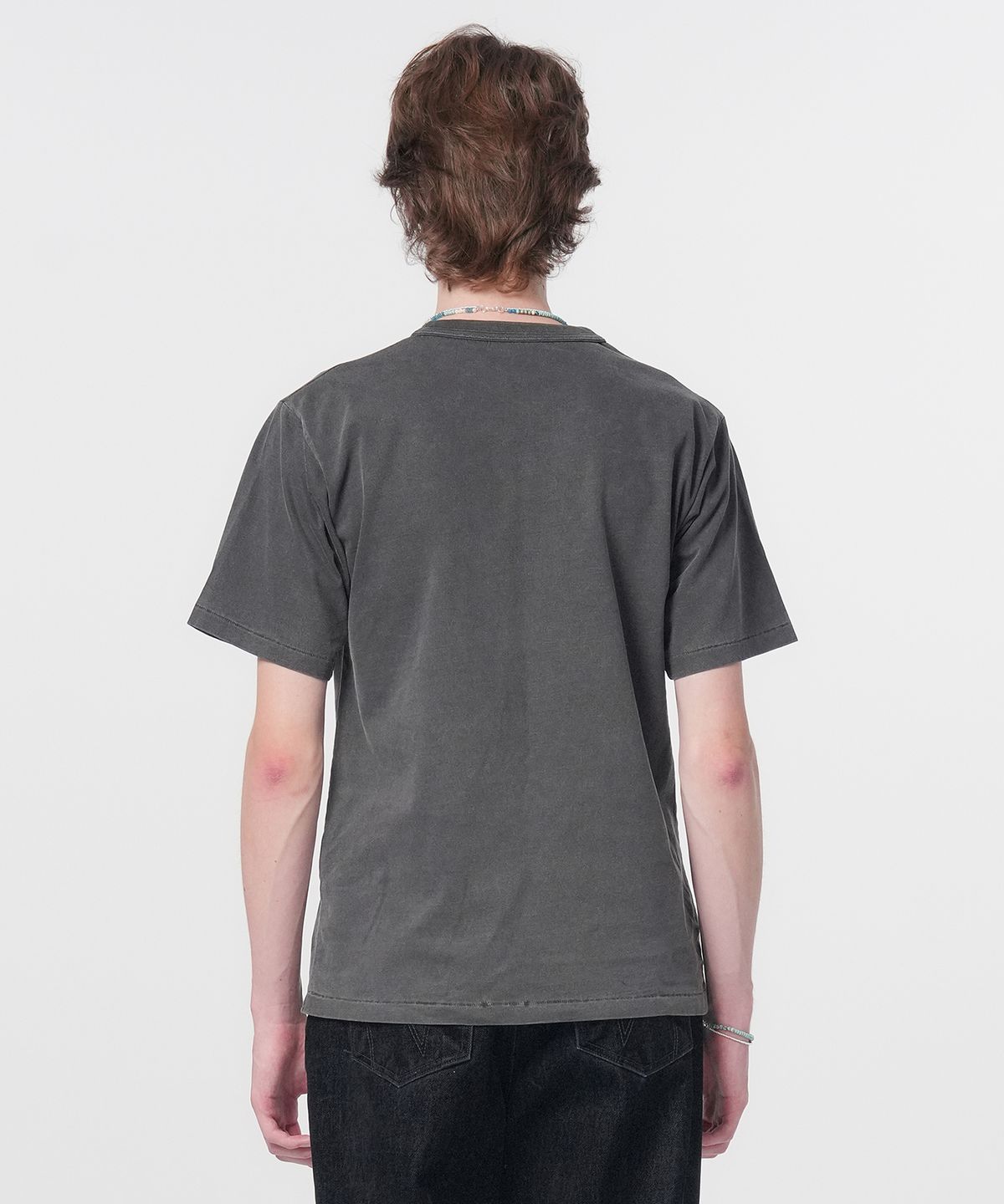 홍우성(HONGWOOSUNG) Pigment 65 Logo T-Shirts_Black