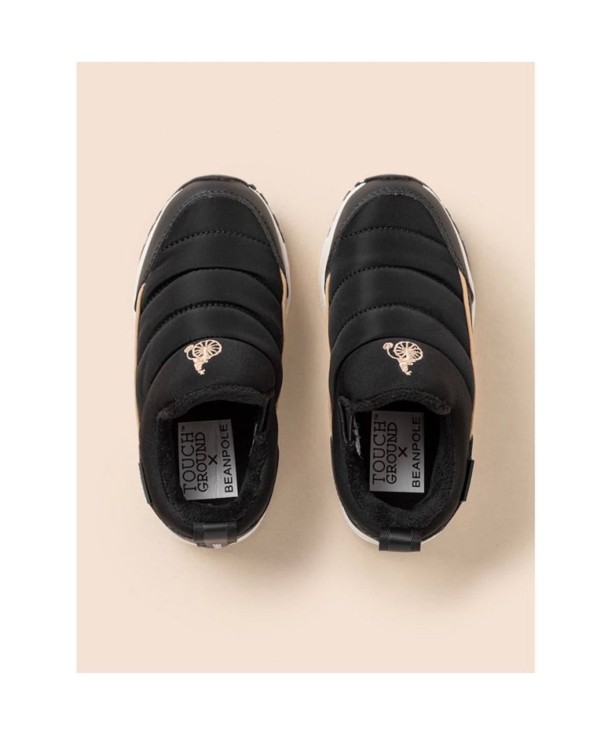 빈폴 키즈(BEANPOLE KIDS) 파이핑 방한화  블랙 (BI5XK3U015)