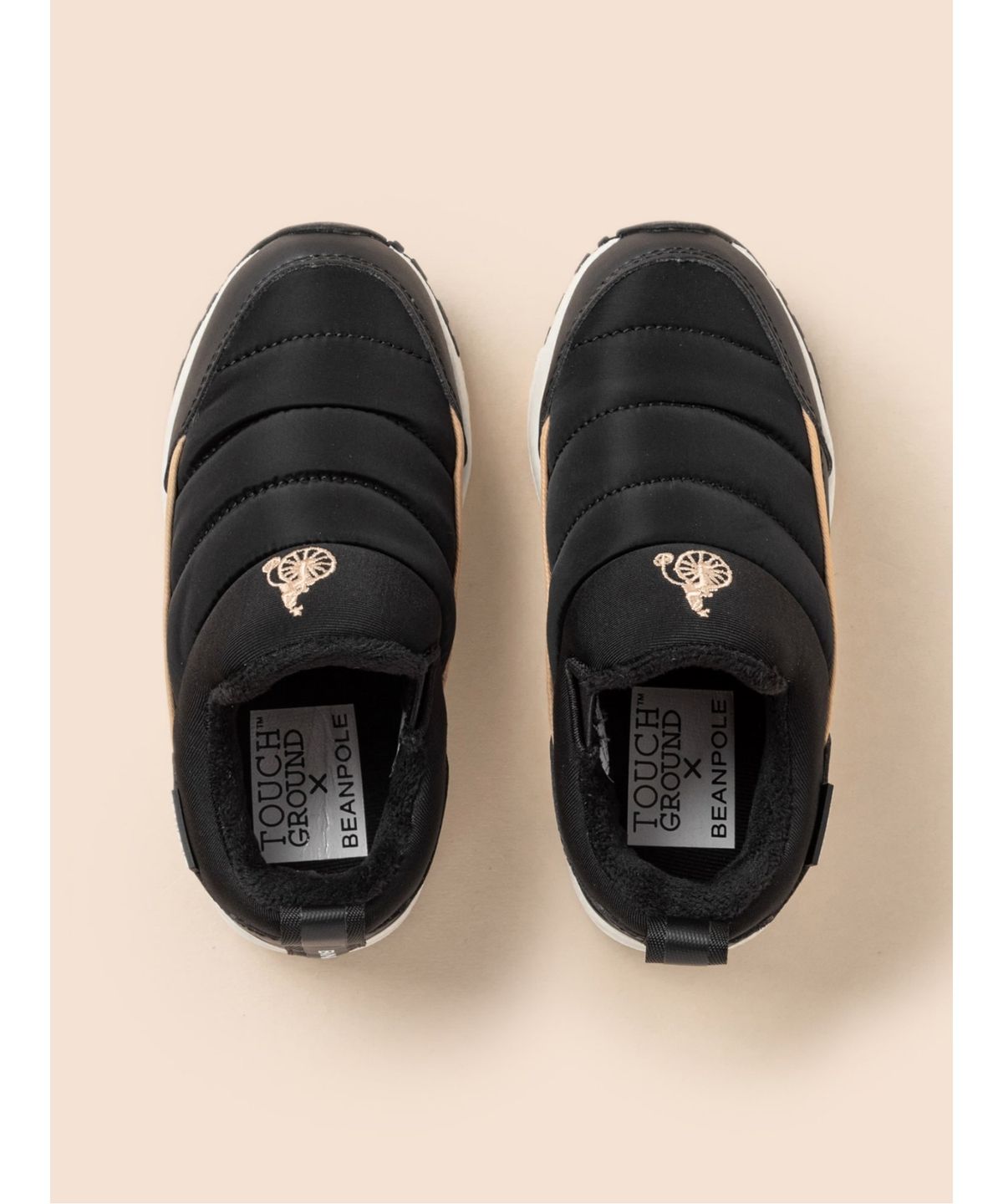 빈폴 키즈(BEANPOLE KIDS) 파이핑 방한화  블랙 (BI5XK3U015)