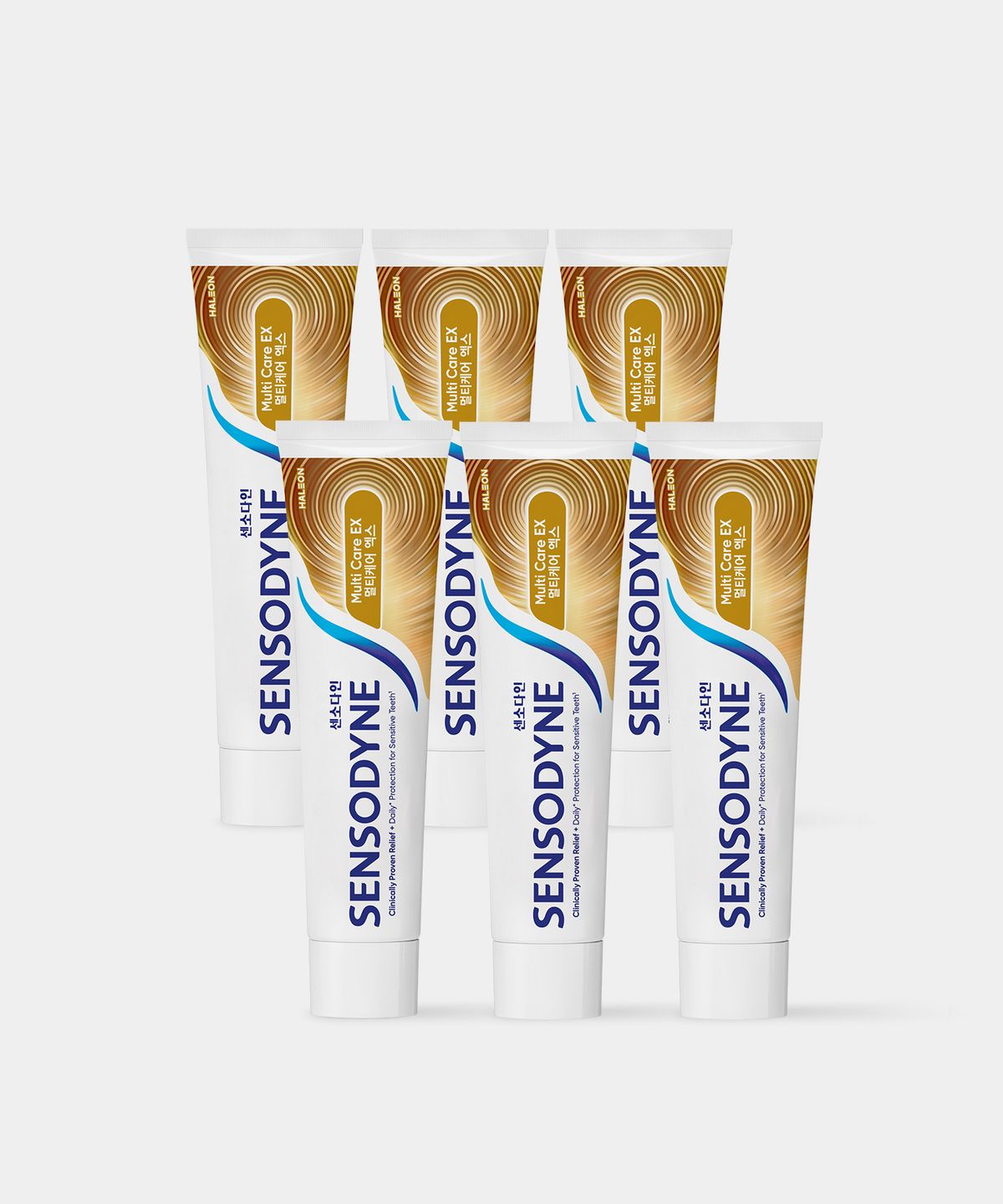 센소다인(SENSODYNE) 센소다인 멀티케어 EX 민감성 치약 100g x6개