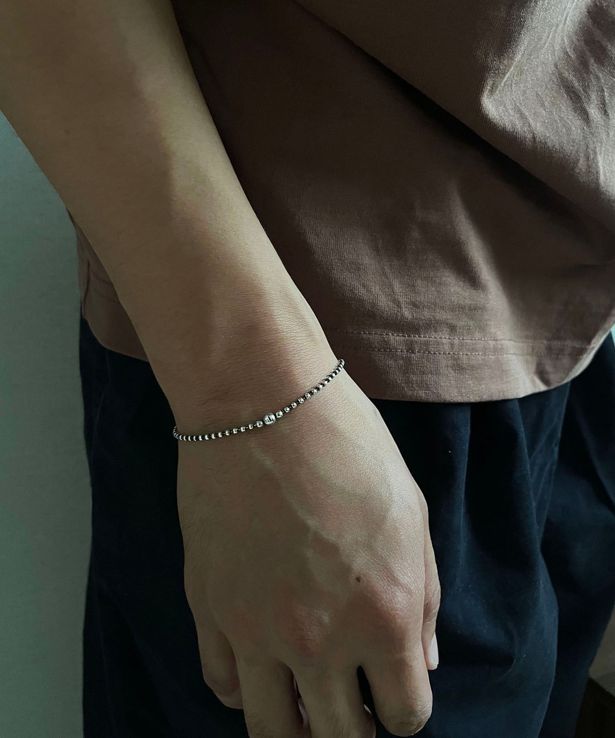 오드콜렛(ODDCOLLET) 아이볼 체인 브레이슬릿 001