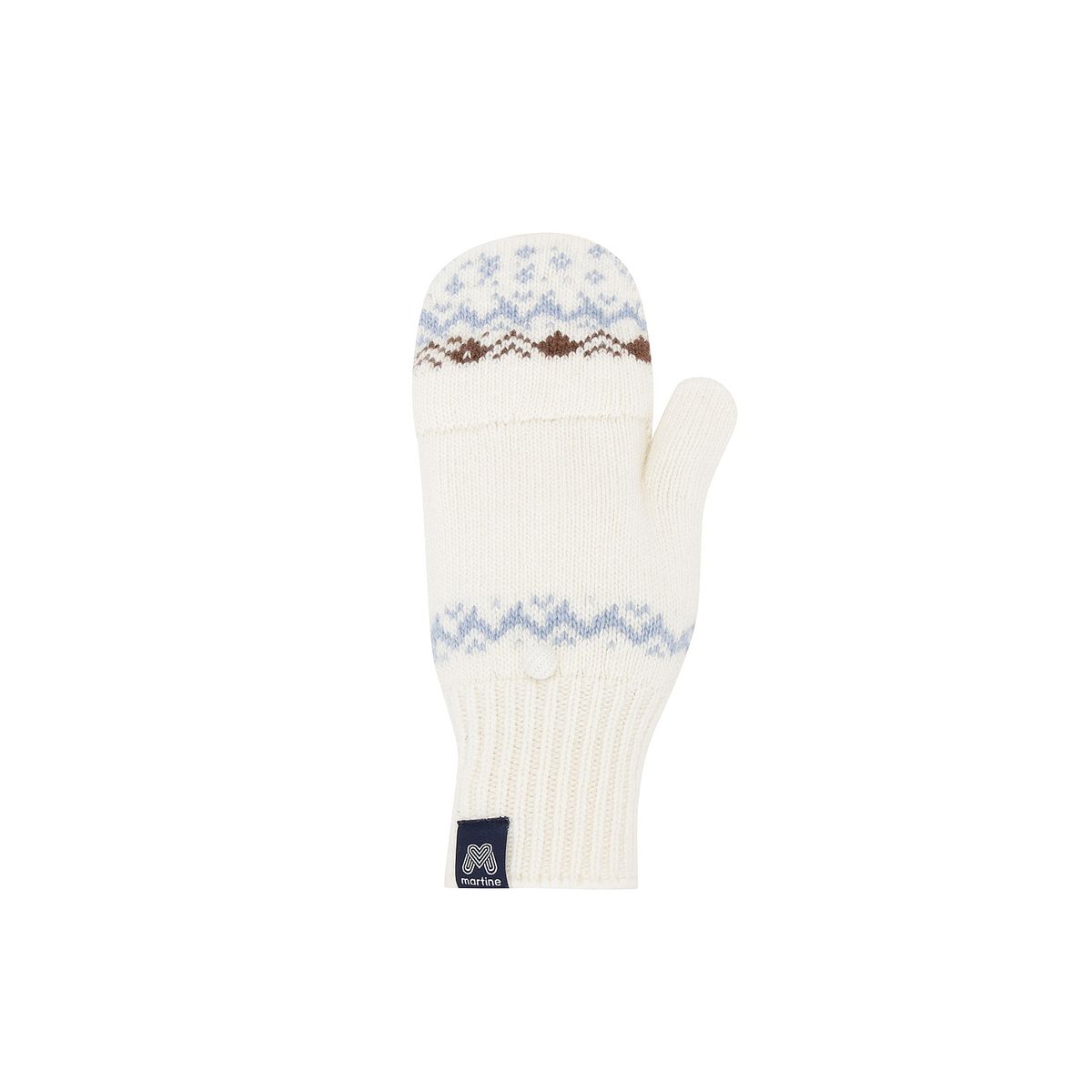 마틴골프(MARTINE GOLF) Nordic Knit Gloves_OFF-WHITE