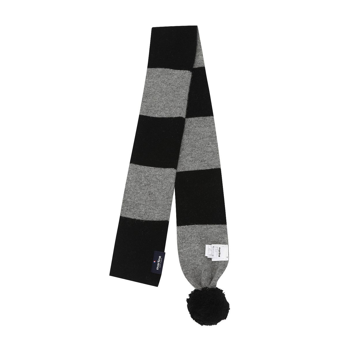 마틴골프(MARTINE GOLF) Pom Knit Muffler_M/GRAY