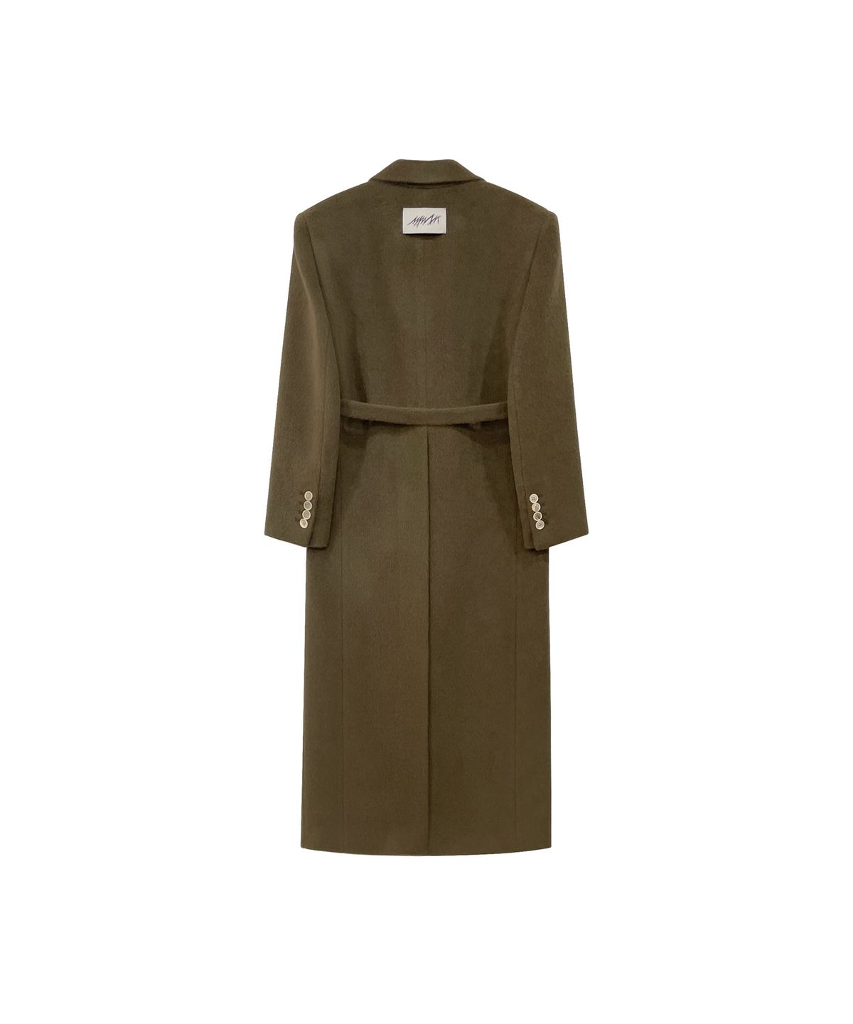 므아므(MMAM) Wool minimal long coat