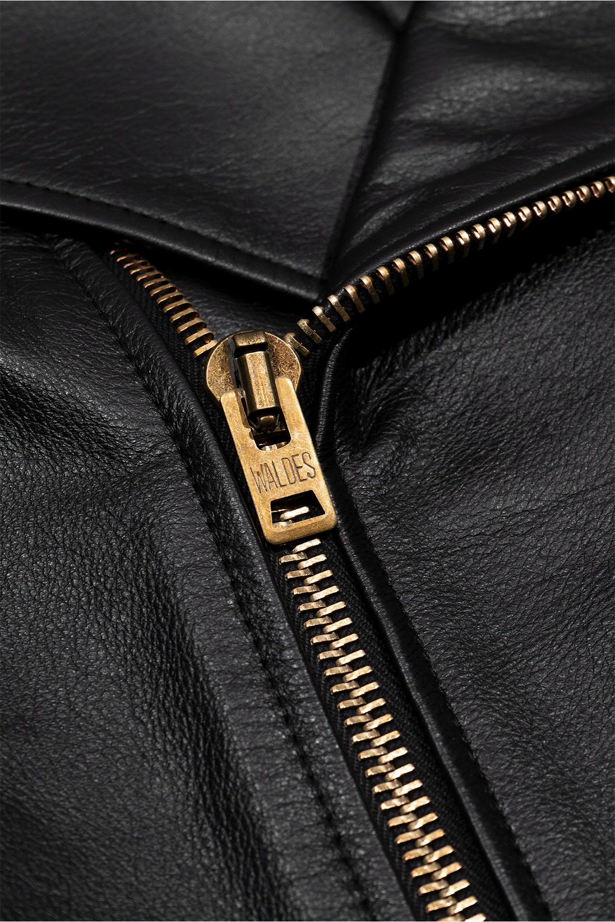 더 긱스(THE GEEKS) Double riders jacket - Black split leather
