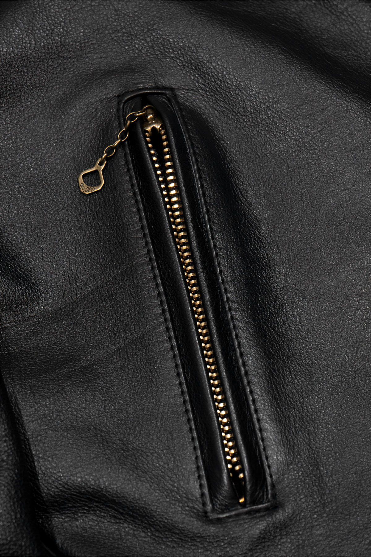 더 긱스(THE GEEKS) Double riders jacket - Black split leather