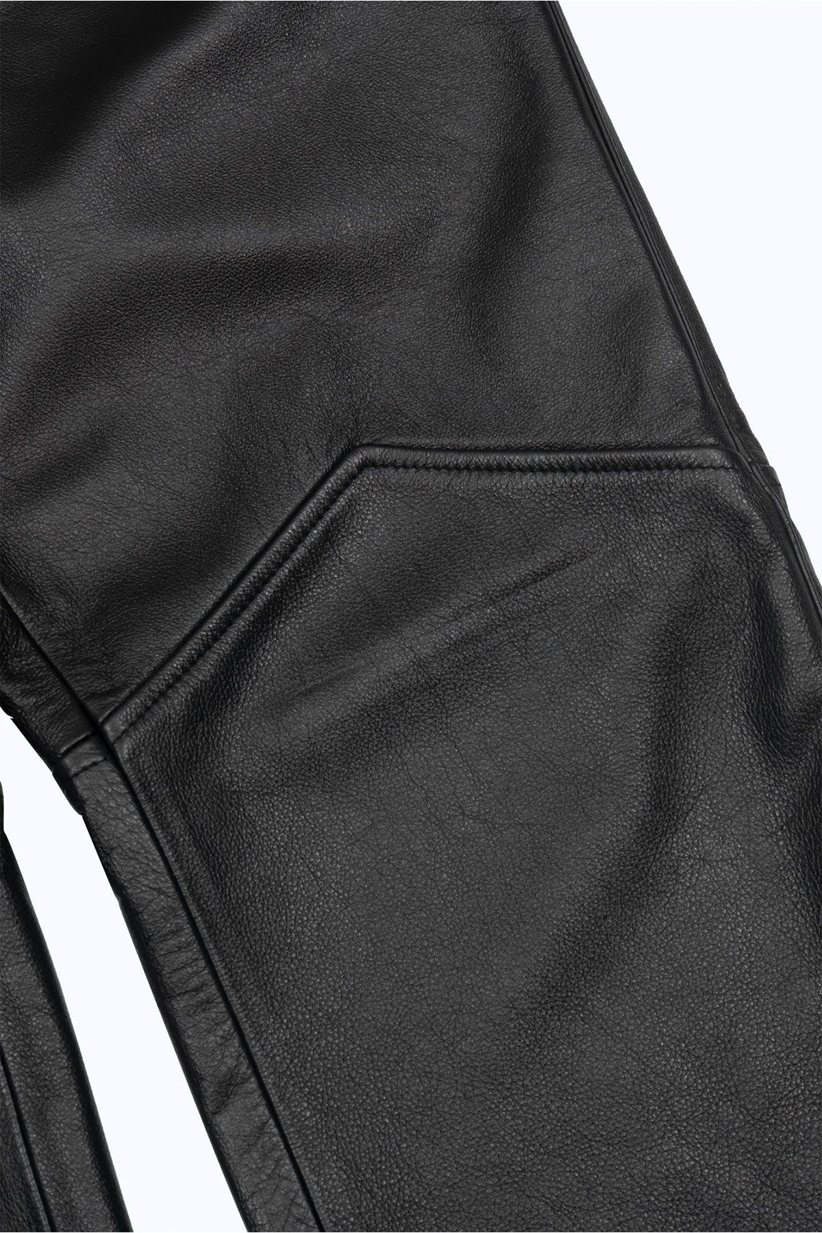 더 긱스(THE GEEKS) Biker pants - Black leather