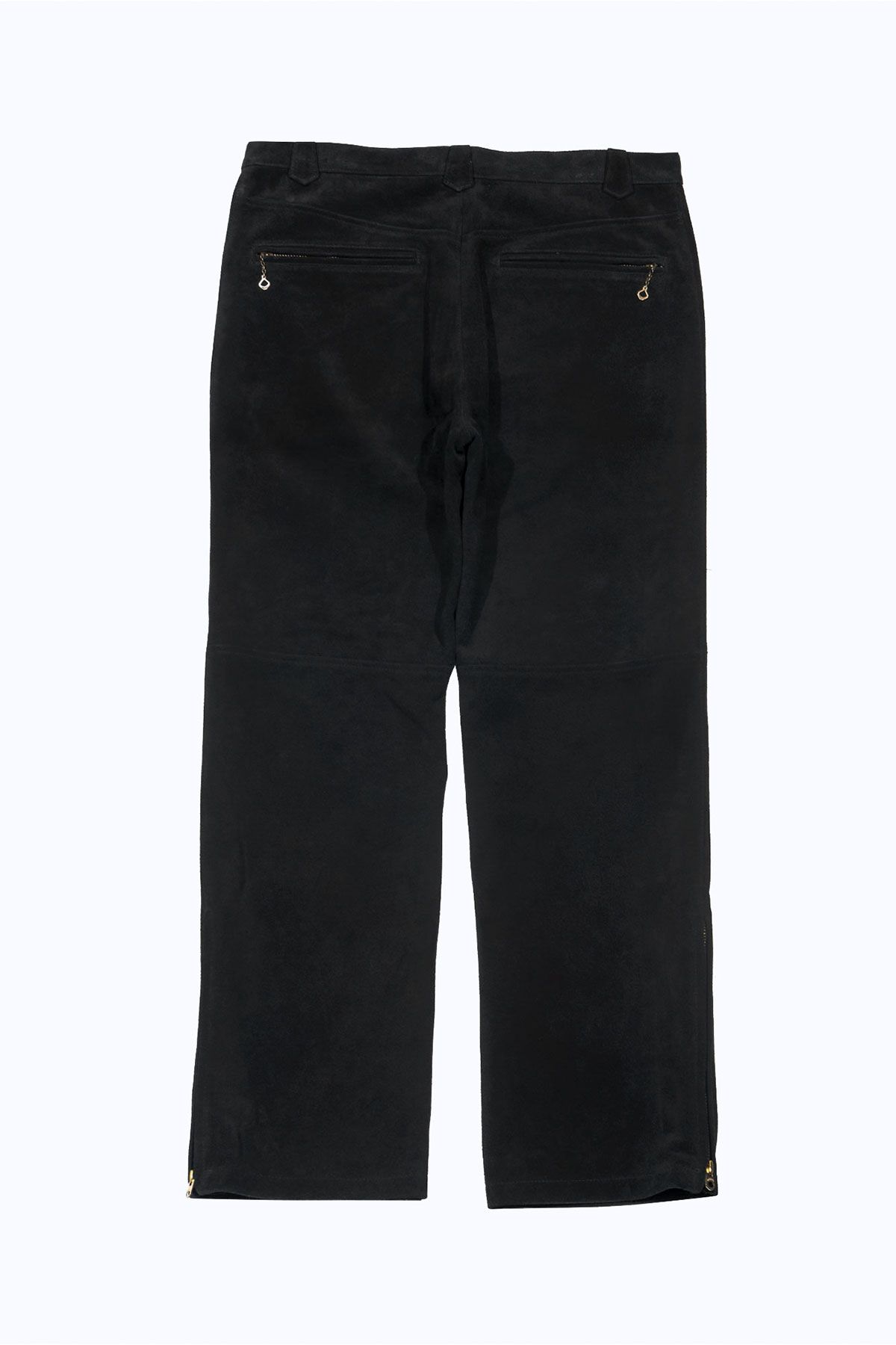 더 긱스(THE GEEKS) Biker pants - Black leather