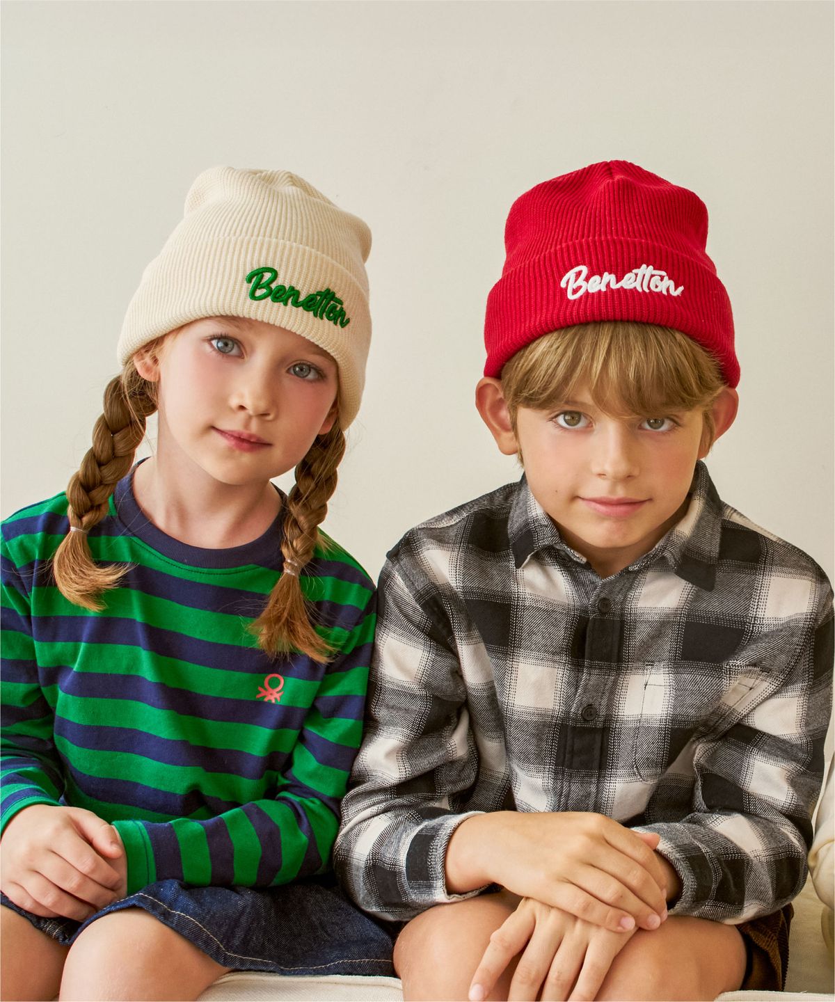 베네통키즈(BENETTONKIDS) 컬러팝 비니 (8colors)
