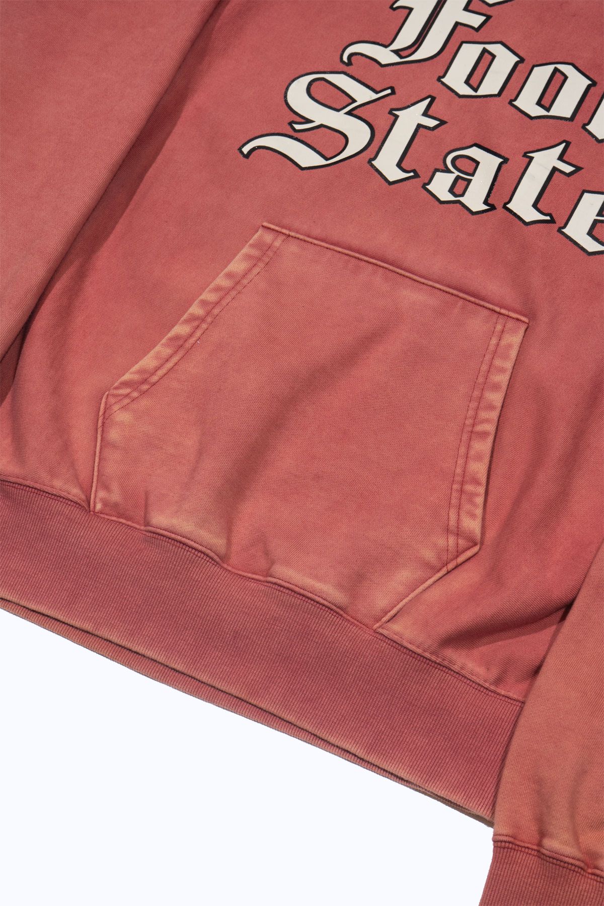 더 긱스(THE GEEKS) Fool state college hoodie - Maroon