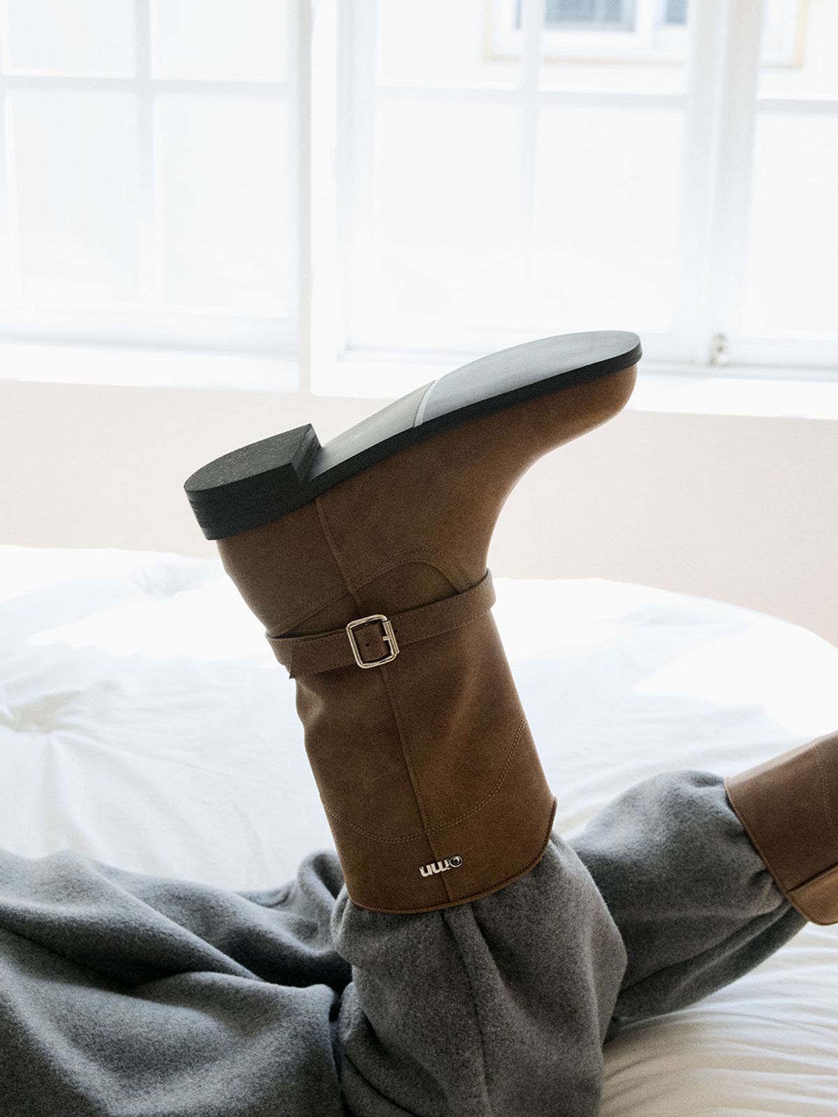 옴니포턴트(OMNIPOTENT) omn Belt Boots _2Colors