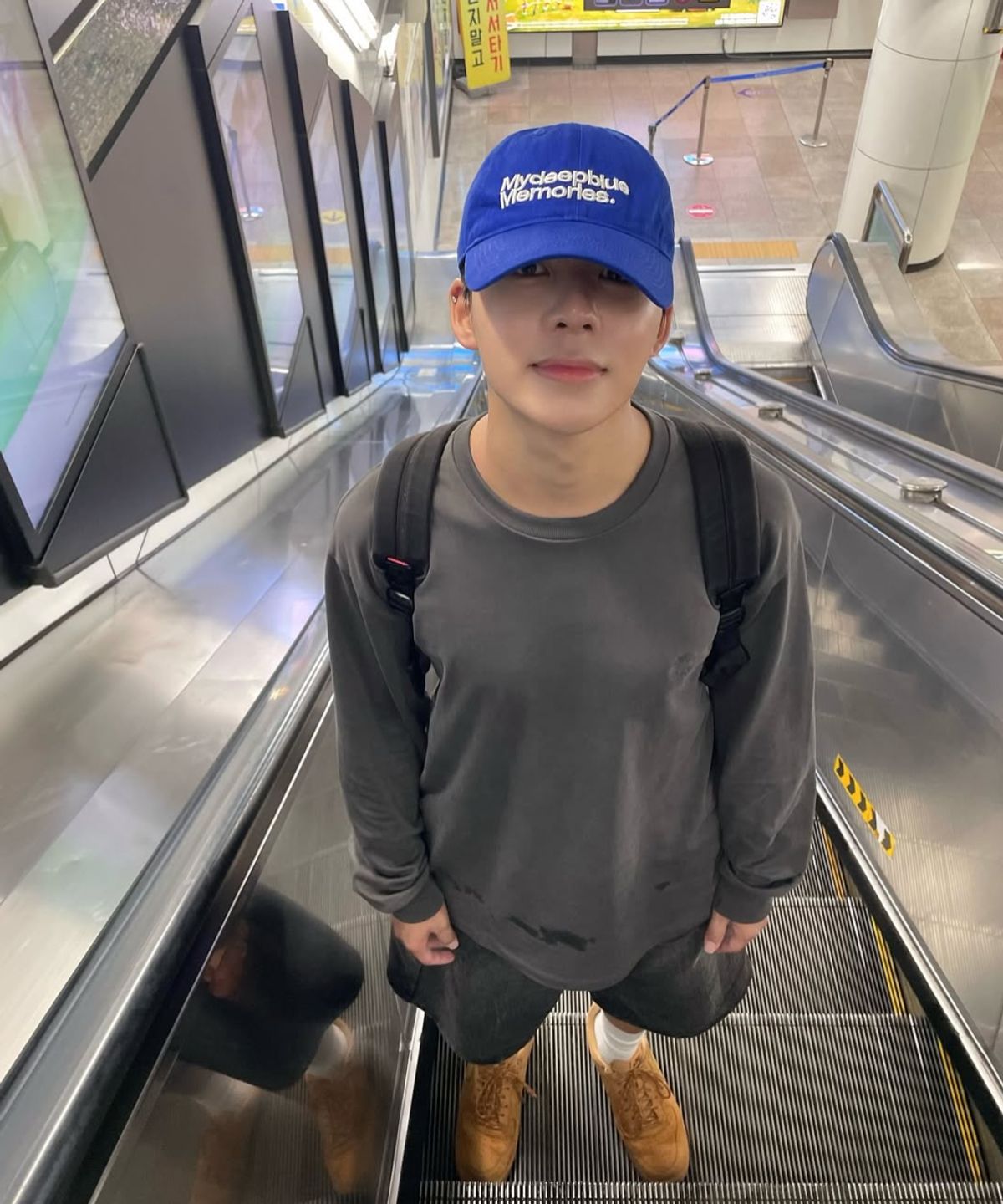 마이딥블루메모리즈(MY DEEP BLUE MEMORIES) MM MY MEMORIES WASHED CAP (8 COLORS)