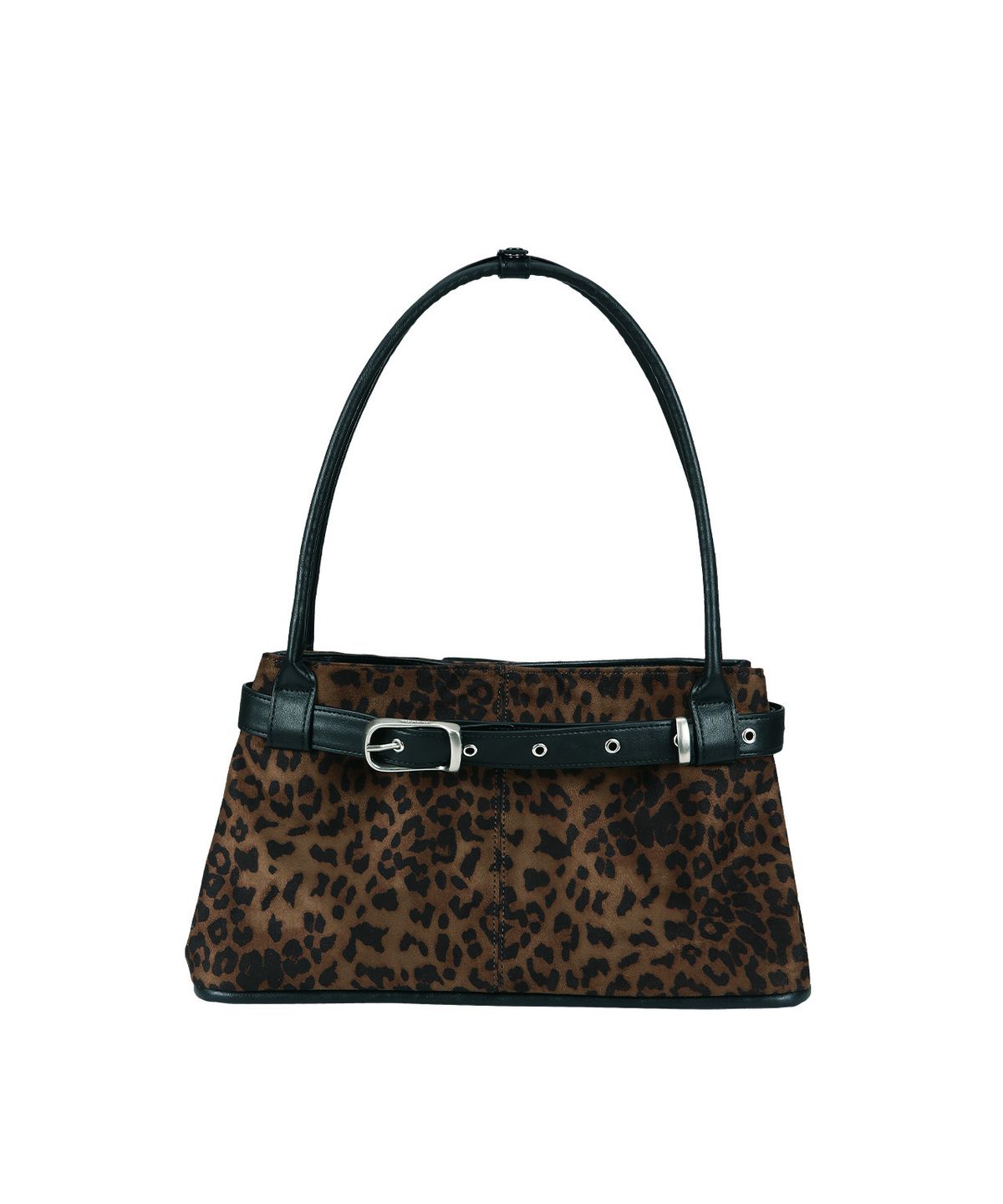 여밈(YEOMIM) belted boat bag (leopard)