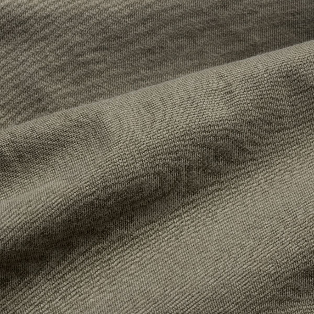 소프트굿즈(SOFT GOODS MFG) 더 헤비웨이트 티셔츠, 올리브드랩