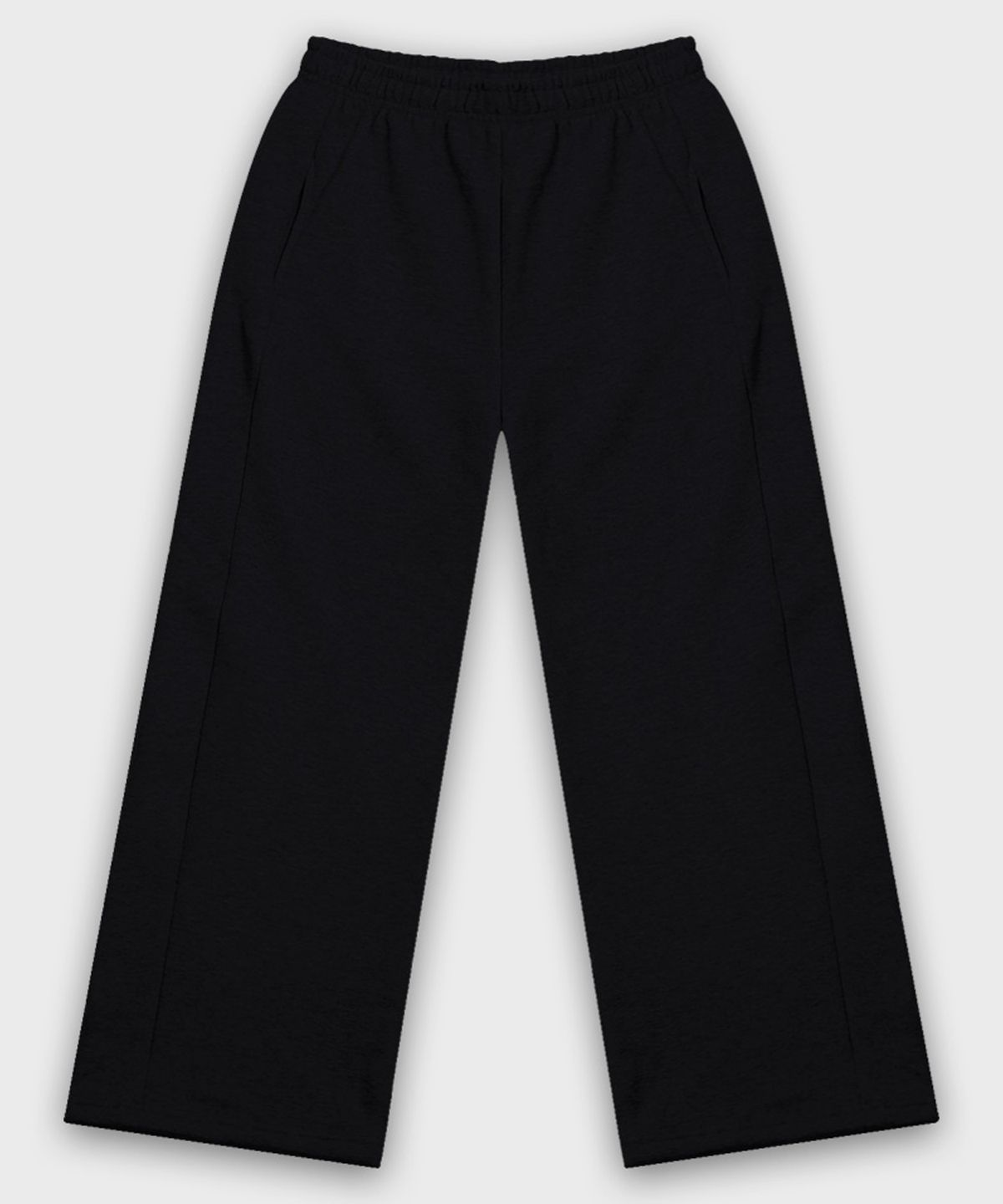 리디(REDE) Fluffy cotton 무지 와이드핏 기모 팬츠