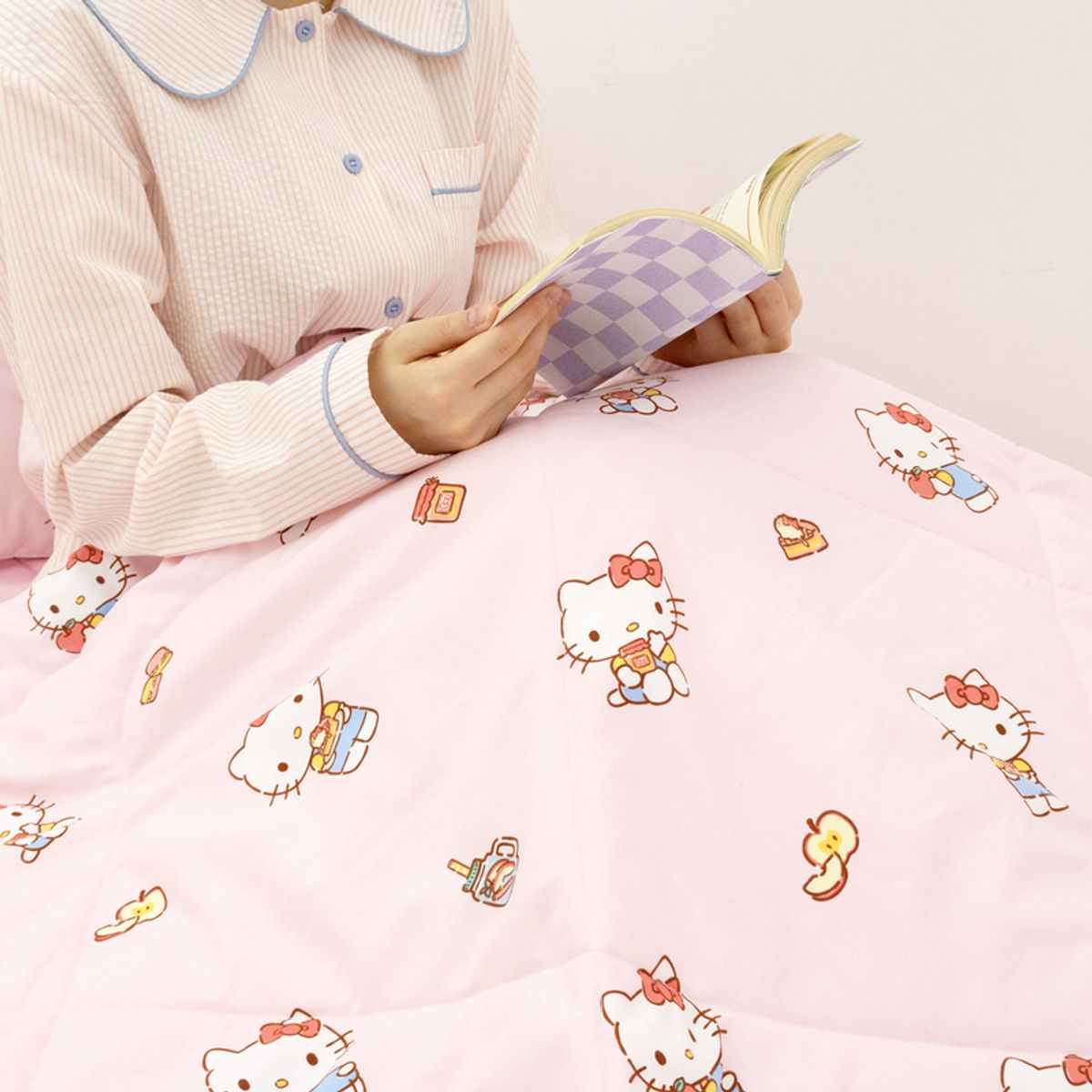 나라홈데코(NARAHOMEDECO) 산리오 헬로키티 워싱침구세트 애플파이