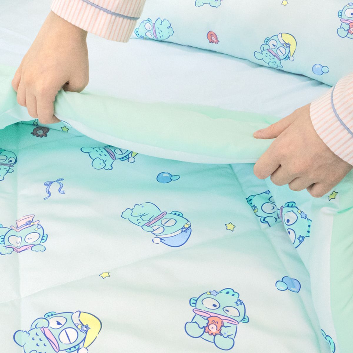 나라홈데코(NARAHOMEDECO) 산리오 한교동 차렵이불 버블드림