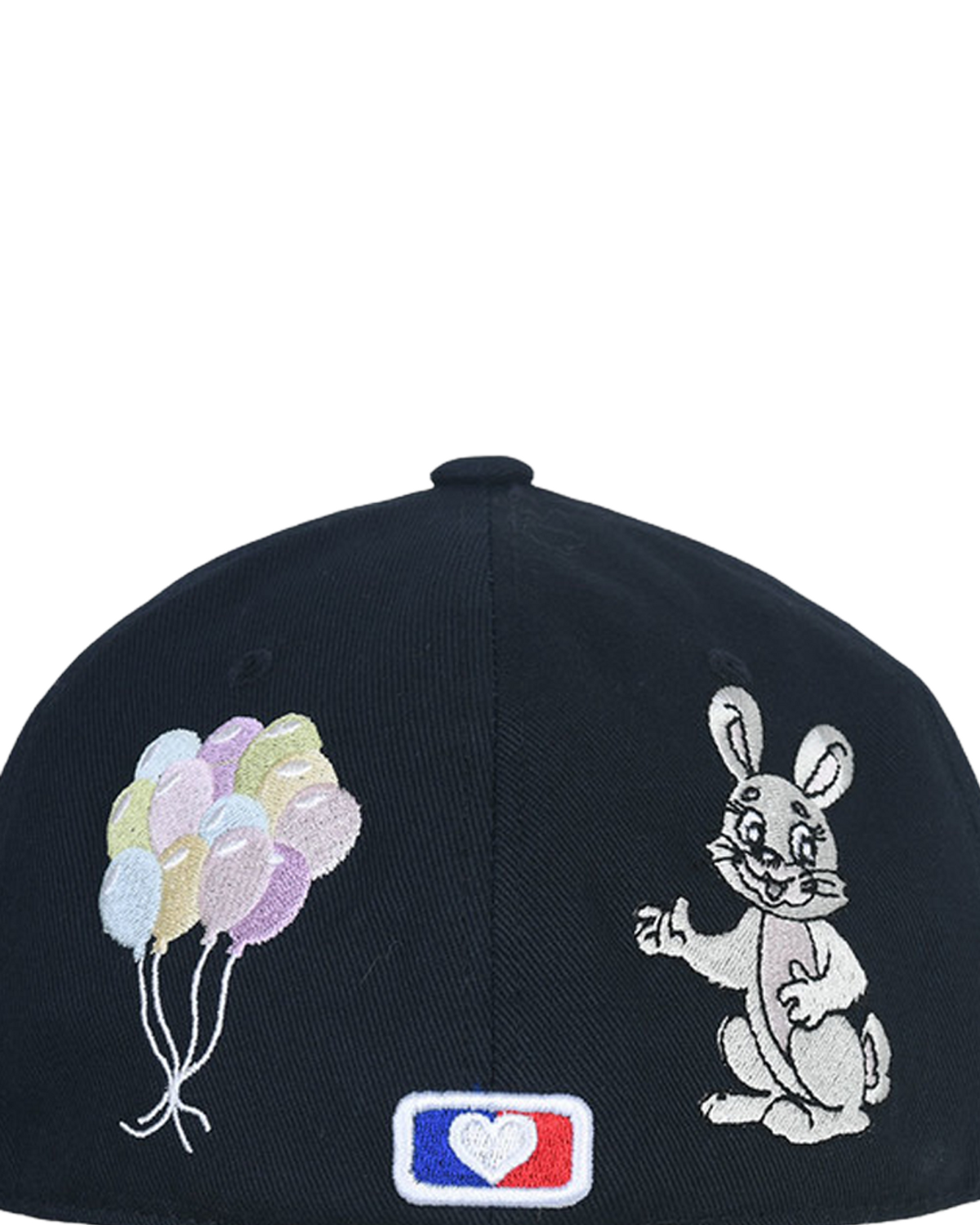 더뮤지엄비지터(THEMUSEUMVISITOR) RABBIT EMBROIDERY CAP (DEEP NAVY)