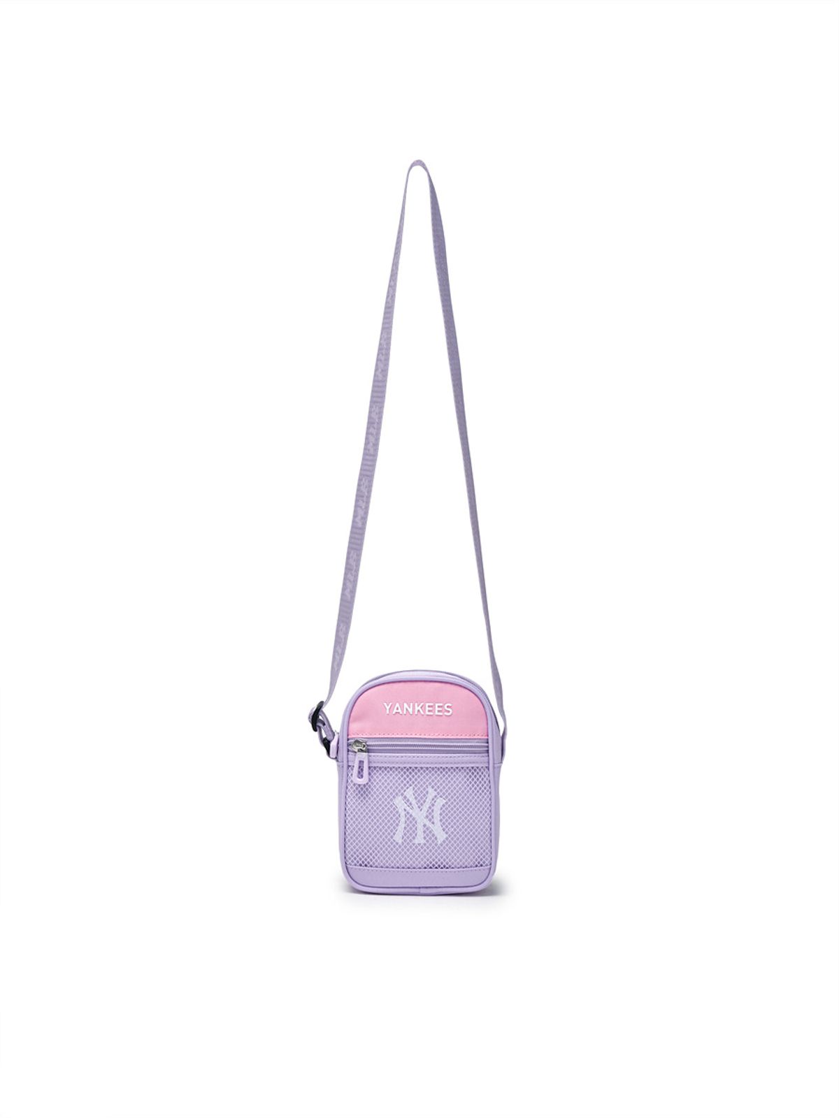 엠엘비 키즈(MLB KIDS) 태그 미니 크로스백 NY (Lavender)