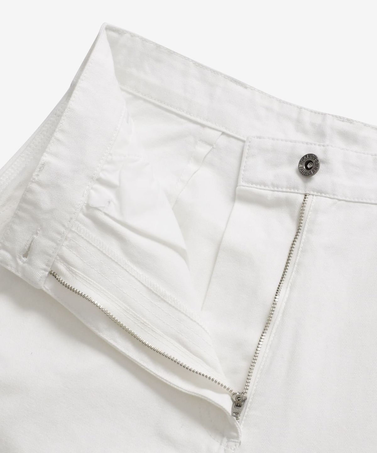 유니버셜 오버롤(UNIVERSAL OVERALL) HBT WORK PANTS (WOMAN) WHITE