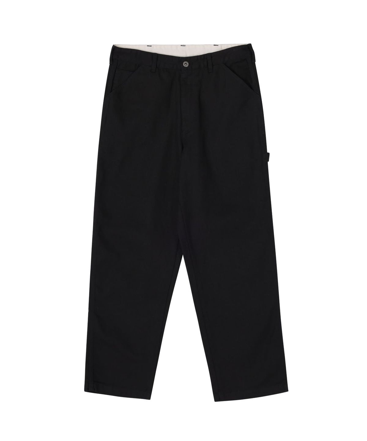 유니버셜 오버롤(UNIVERSAL OVERALL) TAPERED CARPENTER PANTS BLACK