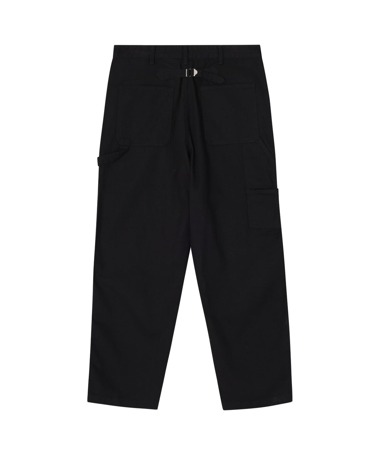 유니버셜 오버롤(UNIVERSAL OVERALL) TAPERED CARPENTER PANTS BLACK