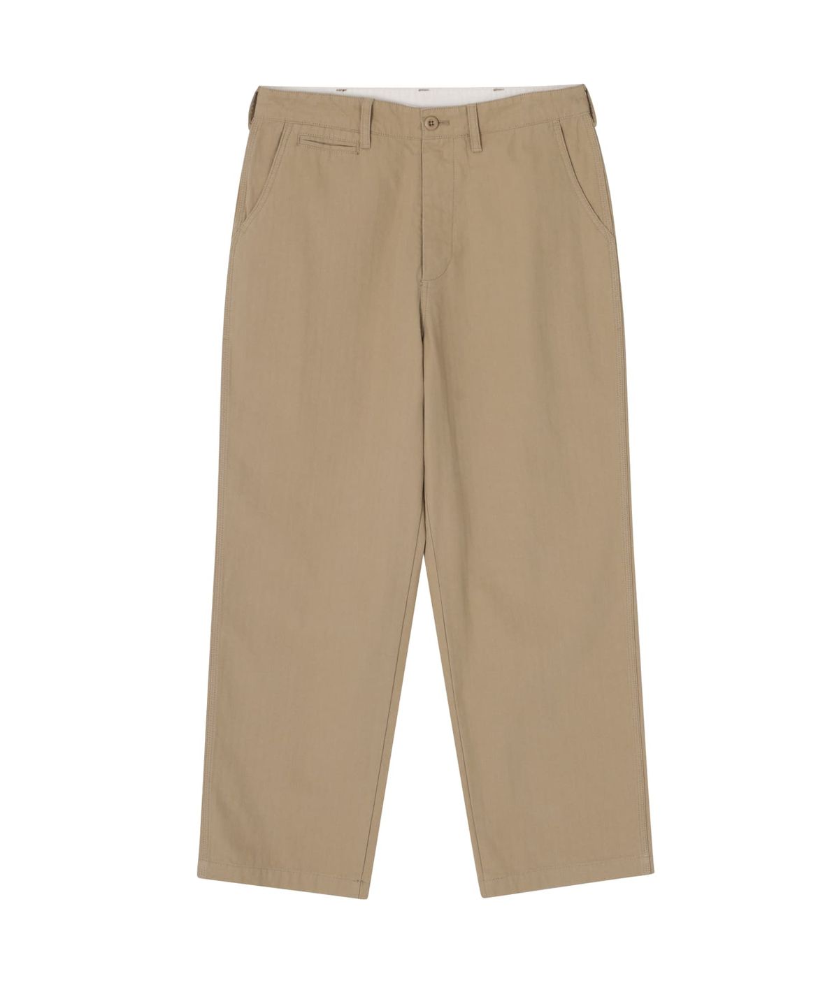 유니버셜 오버롤(UNIVERSAL OVERALL) HBT STRAIGHT PANTS BEIGE