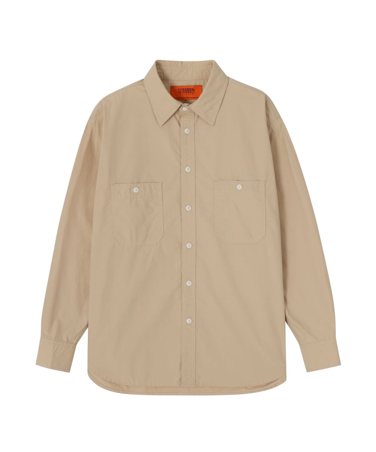 유니버셜 오버롤(UNIVERSAL OVERALL) STANDARD WORK SHIRTS BEIGE