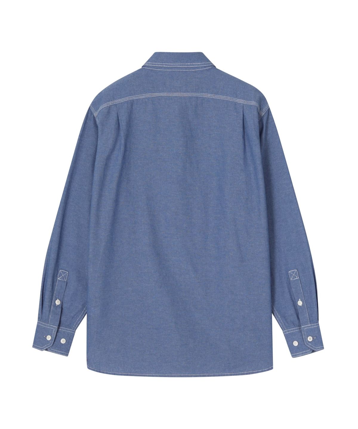 유니버셜 오버롤(UNIVERSAL OVERALL) STANDARD CHAMBRAY SHIRTS LIGHT BLUE