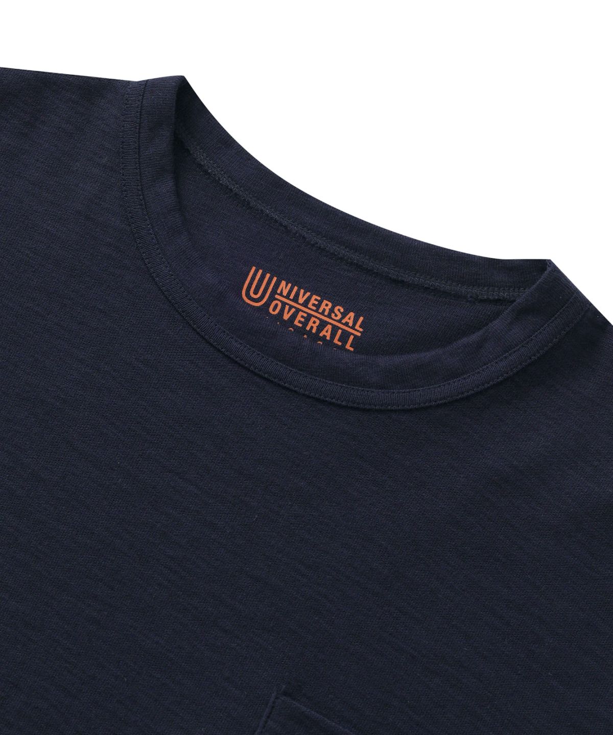 유니버셜 오버롤(UNIVERSAL OVERALL) SLUB POCKET T-SHIRT NAVY