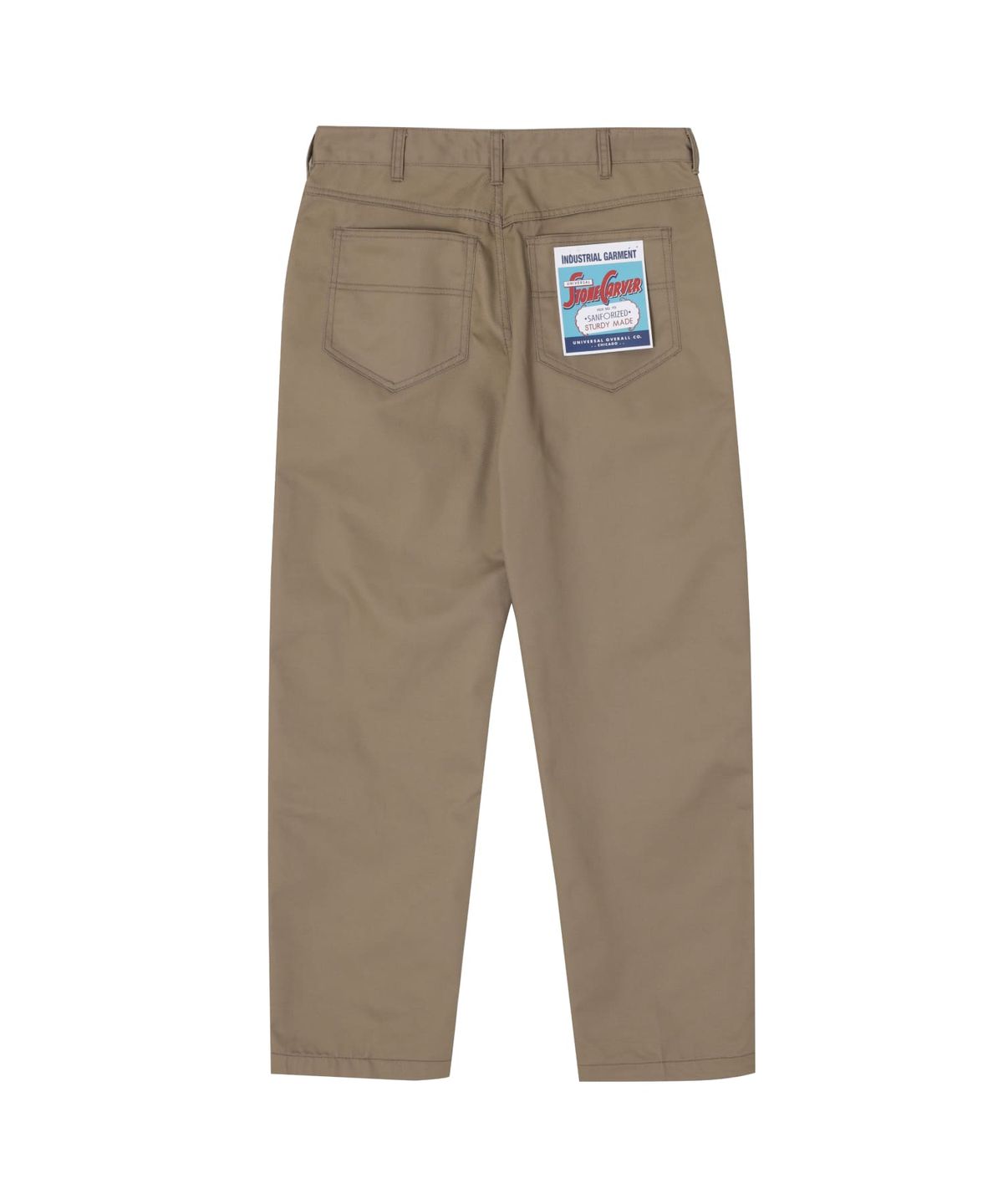유니버셜 오버롤(UNIVERSAL OVERALL) UO JEAN CUT PANTS DARK BEIGE