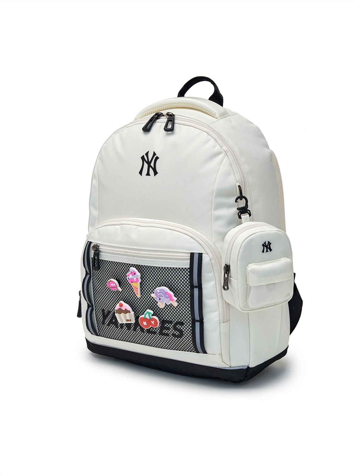 엠엘비 키즈(MLB KIDS) 태그 플라이 책가방 NY (Cream)
