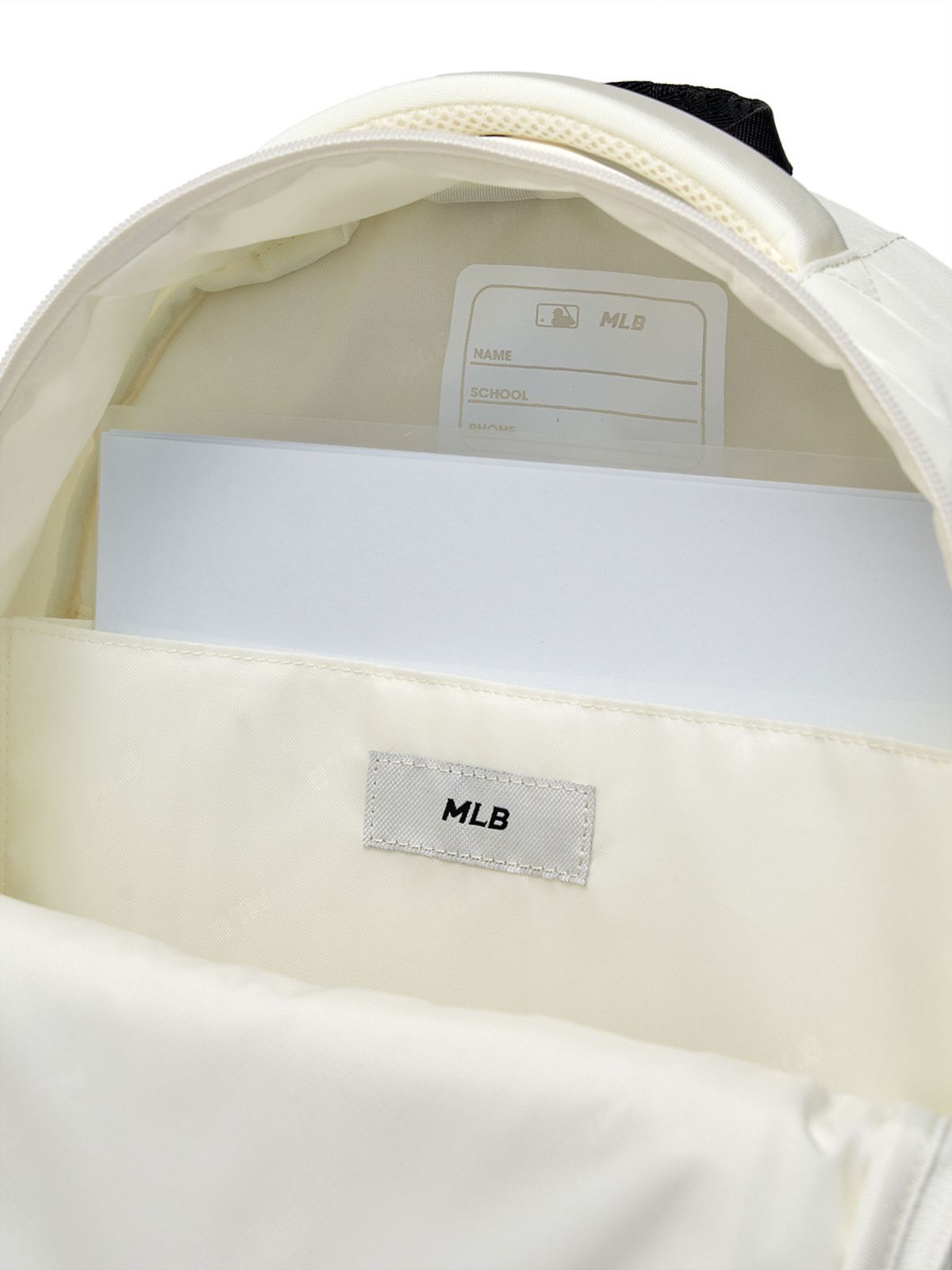 엠엘비 키즈(MLB KIDS) 태그 플라이 책가방 NY (Cream)