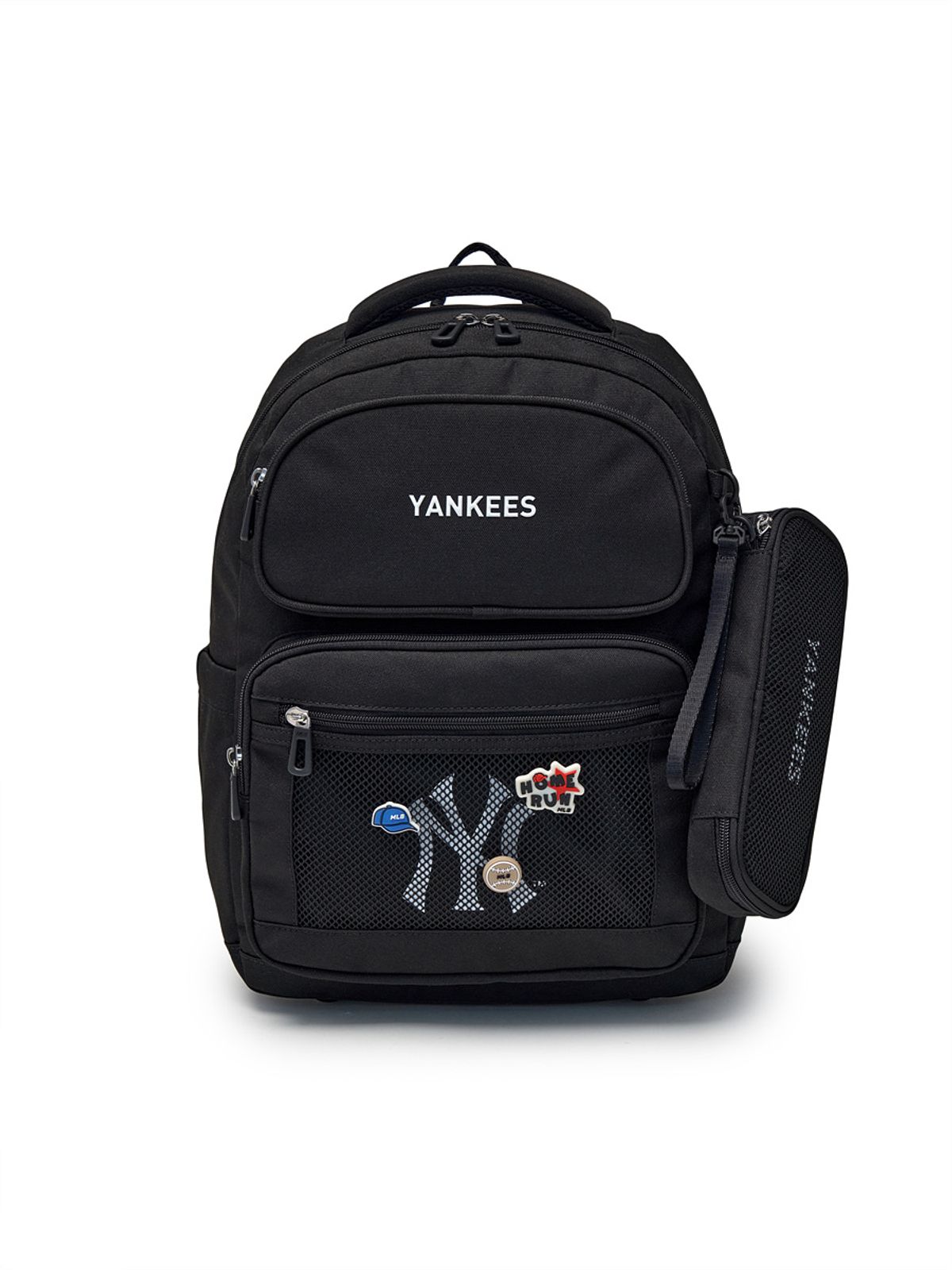 엠엘비 키즈(MLB KIDS) 태그 라이트 책가방 세트 NY (Black)