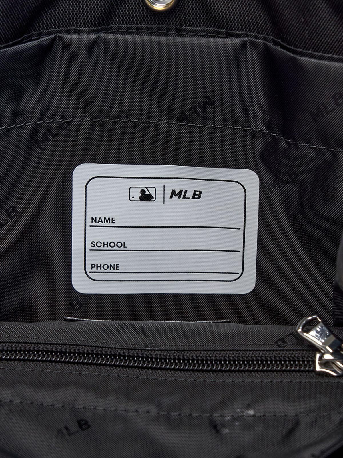 엠엘비 키즈(MLB KIDS) 태그 라이트 책가방 세트 NY (Black)