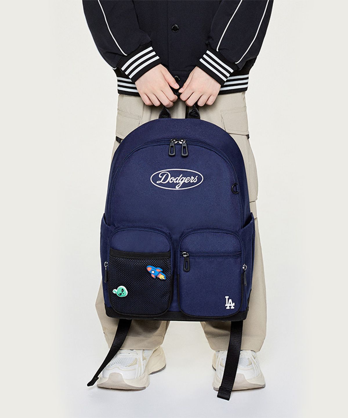 엠엘비 키즈(MLB KIDS) 태그 팝 백팩 LA (Navy)